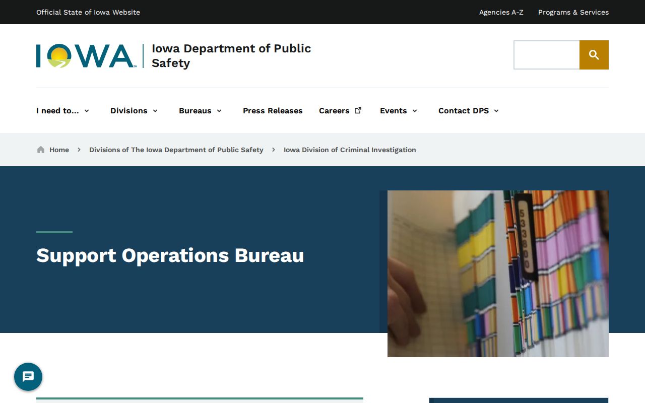 Winneshiek County arrest records entering Iowa DCI repository